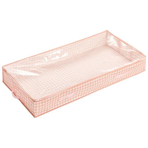 Borsa Portaoggetti Sotto Il Letto, Organizer Per Vestiti Con Coperchio Pink - Foto 3