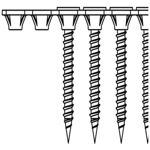 1000 Pz, Vite Di Fissaggio Rapido Nastro 3,9x35mm - Foto 2