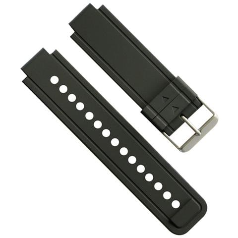 Cinturino Per Orologio Garmin Vivoactive In Silicone Acetato - Nero - Foto 1