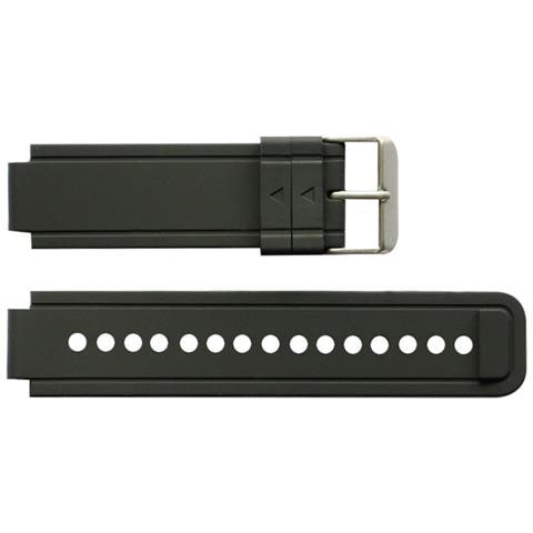 Cinturino Per Orologio Garmin Vivoactive In Silicone Acetato - Nero - Foto 2