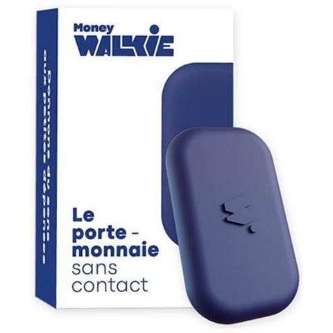 Portafoglio Contactless Con Guscio Modello Pop Compatto E Facile Da Usare, Blu Marina - Foto 3