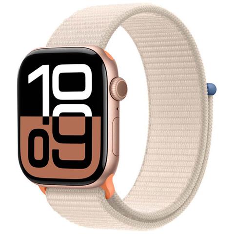 Bracciale Sport Per Apple Watch 38 / 42mm In Nylon Regolabile Ultra Sicuro, Argento - Foto 1