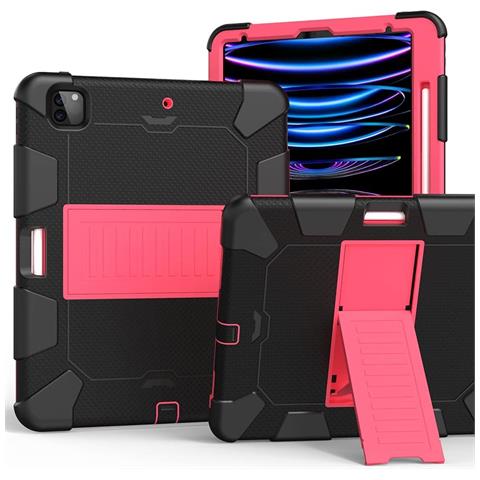 Custodia Per Ipad Air 4/5/ Pro 11"" Con Supporto E Alloggiamento Per Stilo Nera - Foto 1