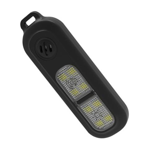 Allarme Da Braccio Portatile: Allarme Di Sicurezza Personale Da 130 Db Con Luce Stroboscopica A Led Ricaricabile Tramite Usb Black - Foto 2