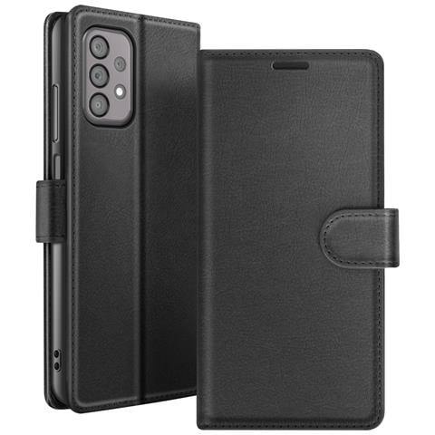 Custodia A Portafoglio Per Galaxy A23 4g / 5g Con Supporto E Linguetta Magnetica, Nero - Foto 1