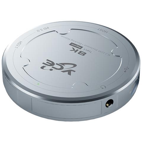 Convertitore V195j: Type-c A Pd3.0+m.2 Nvme+hd2.1+audio 3.5+usb2.0 Alloggiamento Magnetico Per Hard Disk - Foto 6