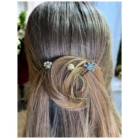 Confezione Da 10 Fermagli Per Capelli Assortiti Con Cristalli Di Star Wars. Personaggi Gd - Foto 2