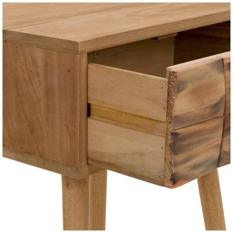 Comodino In Legno Marrone 44x38x63 - Foto 7