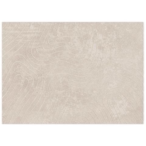 Tappeti per area HUARTE Beige 280 x 200 cm Poliestere - Foto 1