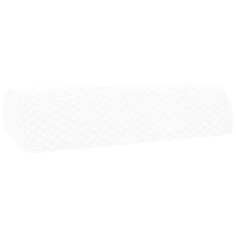 Cuscino per Gambe Bianco 52 x 20 x 12 cm Schiuma Memory - Foto 1
