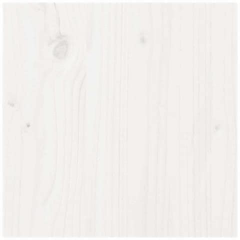 panchina Bianco 200 x 35 x 45 cm Pino massello - Foto 9