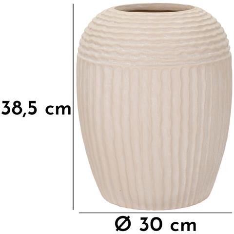 Vaso Mist Grande In Magnesio Color Crema - Foto 7