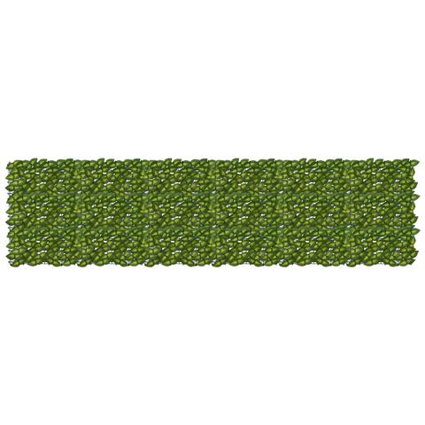 Schermo per balcone con foglie Verde e Giallo 300 x 75 cm - Foto 1