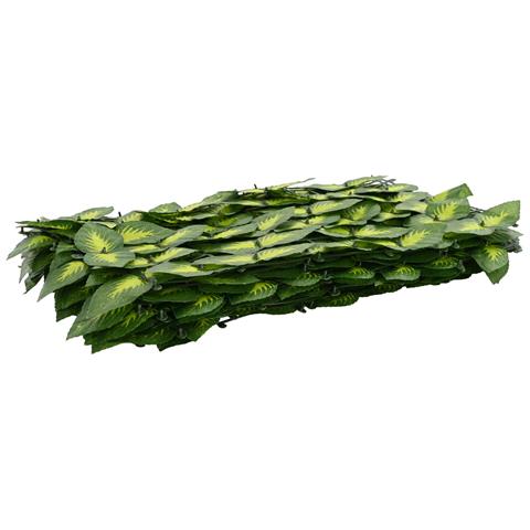 Schermo per balcone con foglie Verde e Giallo 300 x 75 cm - Foto 2