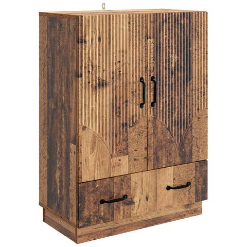 Credenza Legno antico 66 x 34,5 x 92 cm Legno ingegnerizzato - Foto 1