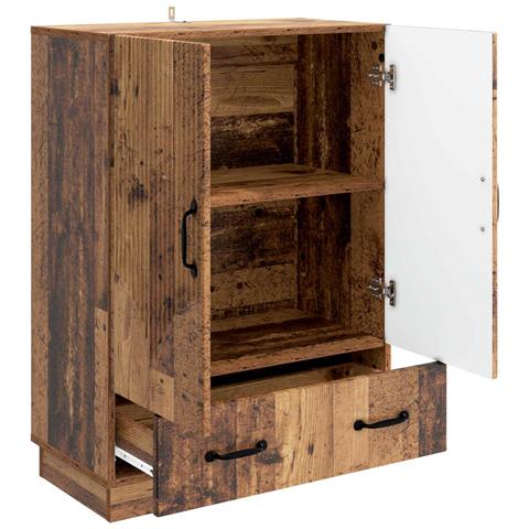 Credenza Legno antico 66 x 34,5 x 92 cm Legno ingegnerizzato - Foto 2