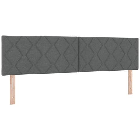 Letto box spring con materasso Grigio Scuro 180 x 200 cm - Foto 10