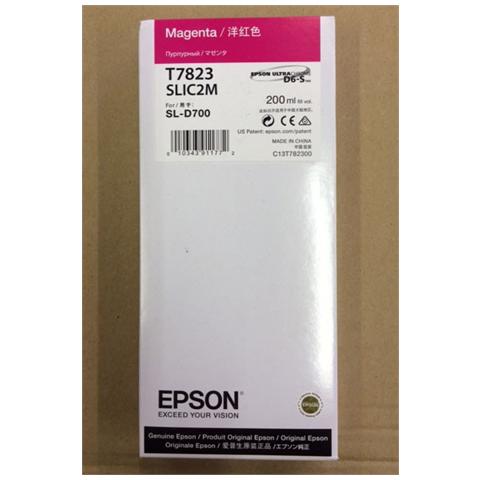 C13T782300-EU Cartuccia Ink Originale T7823 Magenta per SL-D700 - Foto 2