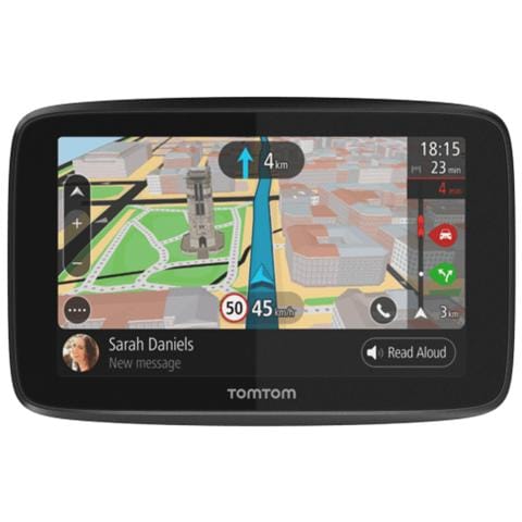 Navigatore GPS GO 5200 Display 5" Memoria 16 GB Tutta Europa con aggiornamento gratuito a vita GPS Bluetooth e WiFi Nero e Grigio - Foto 1