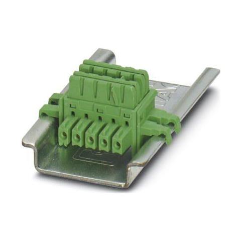 Connettore Bus Su Guide Portanti Me 6.2 Tbus-2 1.5/5-st-3.81 Gn 1 Pz. - Foto 2