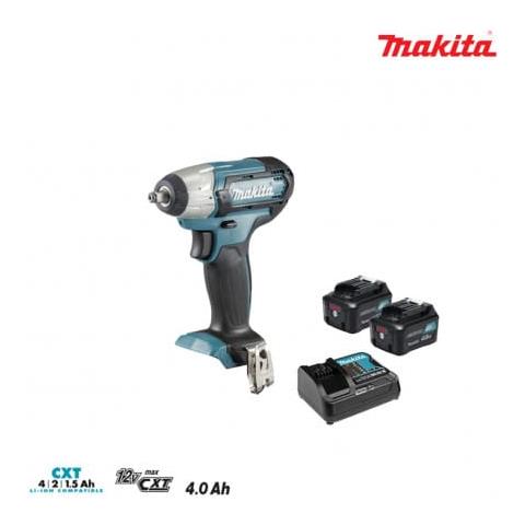 Impatto Bullone 10,8v - 2 Batterie Bl1041b 4.0ah - 1 Caricabatterie Rapido Dc10sb Tw140dsmj - Foto 2