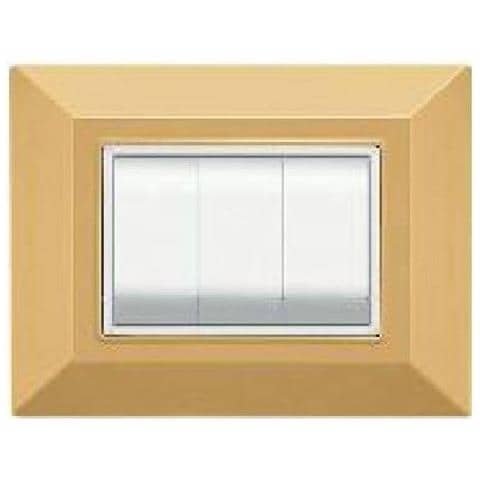 Placca Placchetta Placchette Compatibili Per Serie Axolute Sq Colorate - Oro 4 - Foto 1