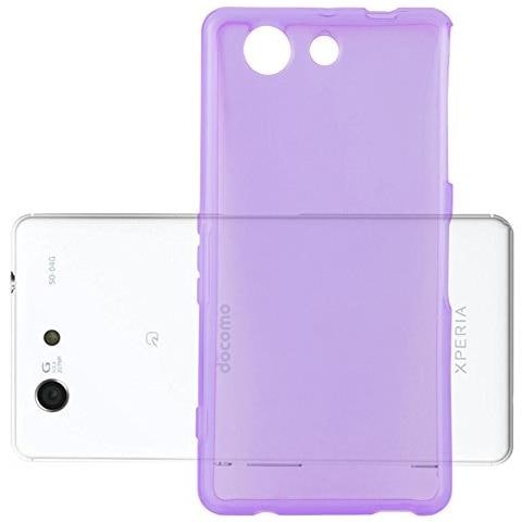 Custodia Compatibile Con Sony Xperia Z4 Mini / Z3 Plus Compact In Viola Trasparente - Coperchio Protettivo In Silicone Tpu Flessibile - Foto 1