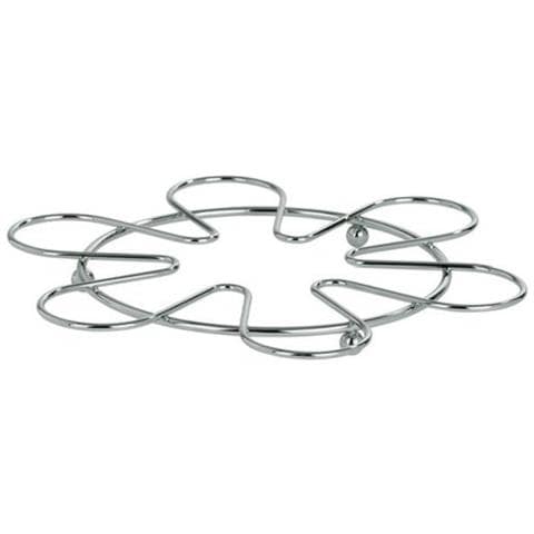 Sottopentola Linea Slim D. Cm 22 In Metallo Filo Cromo Lucido - Foto 1
