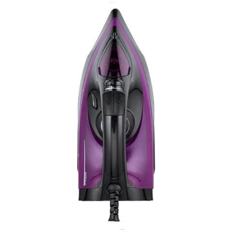 Nuovo Optima Pro -pv2114 Ferro Da Stiro A Vapore - 2600 W - Sottopiede In Ceramica - Nero E Rosa - Foto 2