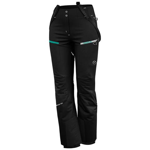 REDELK - Pantaloni Sci Tricomi Alpinismo Freeride Donna - It 42 Nero-menta  - ePRICE