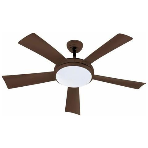 Ventilatore Da Soffitto Farelek Marrone 38 W - Foto 1