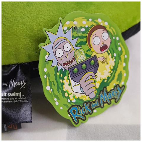 Rick And Morty - Faccia Di Rick Cuscino Di Peluche (36 Cm) - Foto 3