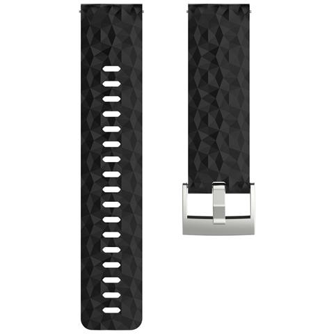 Cinturino In Silicone Per Suunto Spartan Sport Polso Hr Baro Black - Foto 4