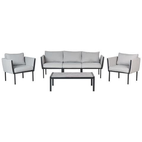 Set Di Divani Skala Acciaio Grigio Chiaro - Foto 2