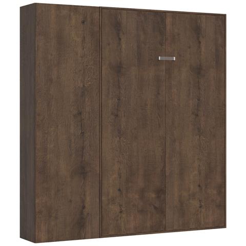 Letto 140 Kentaro Noce Con Colonna Sx-dx - Foto 1