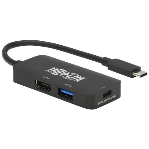 U444-06N-H4UBC2 replicatore di porte e docking station per laptop Cablato USB 3.2 Gen 1 (3.1 Gen 1) Type-C Nero - Foto 1