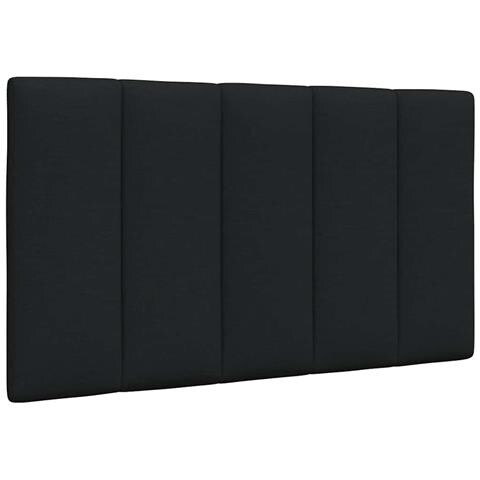 Cuscino Testiera Nero 80 Cm In Tessuto - Foto 1