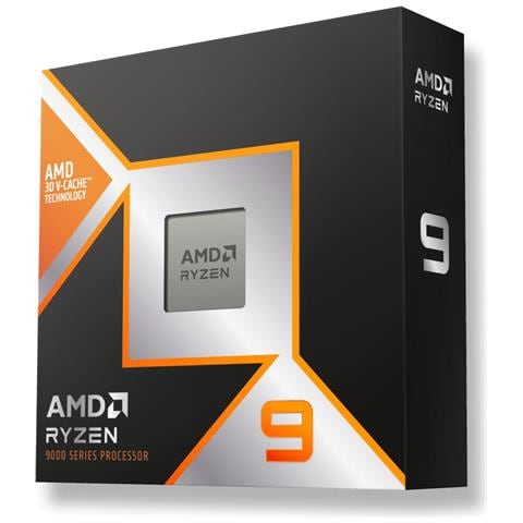 Ryzen 9 9900X3D processore 4,4 GHz 140 MB L2 & L3 Scatola - Foto 1