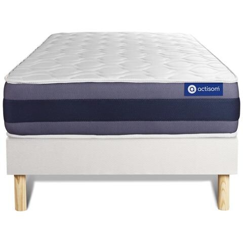 Kit Rete E Materasso Matrimoniale Actiflex Morpho 80x190cm - Spessore : 24cm - Molle Insacchettate E Memory Foam - Bilanciato - - Foto 1