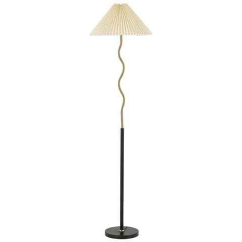 Lampada Da Terra Mf184 - Oro - Metallo - 46x46x172 Cm - Foto 1