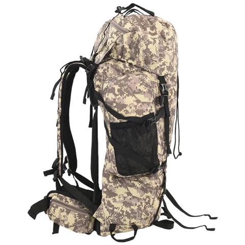 Zaino da Trekking Cammello Mimetico 80 L in Tessuto Oxford - Foto 2