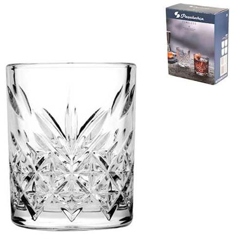 Set 4 bicchieri vino Timeless in vetro cl 21 - Foto 1