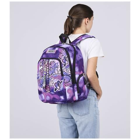 200102404-359 zaino Zaino scolastico Multicolore Poliestere - Foto 10