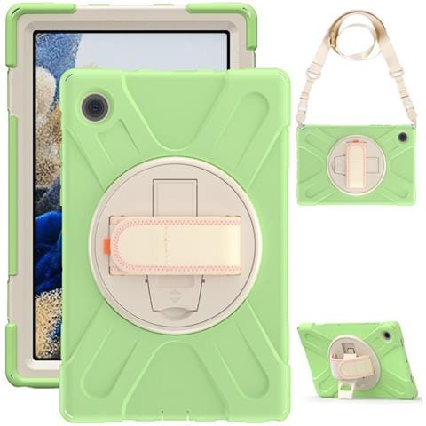 Custodia Per Samsung Tab A 8.0"" Con Supporto E Tracolla Verde - Foto 4