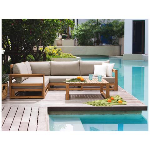 Set Di Copricuscini Per Esterni Timor Tortora - Foto 1