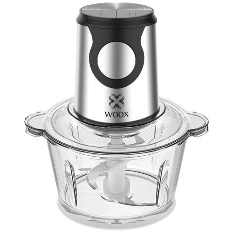 Tritacarne Elettrico, Facelle 2l Tritatutto Elettrico Per Alimenti 350 W Con Contenitore Da 2 Lame Affilate Per Carne, Verdure, Frutta, Noci E Alimenti Per Bambini - Foto 1