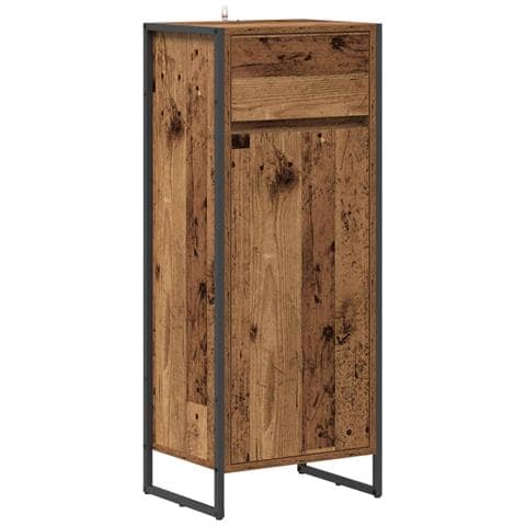 Mobile da Bagno con cassetto Legno vecchio 40 x 30 x 100 cm - Foto 1