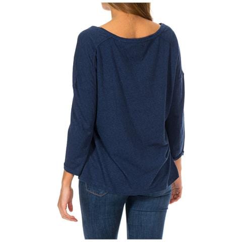 Maglione A Maniche 3/4 Da Donna Nordic Slouch Crew G60119xns - Foto 3