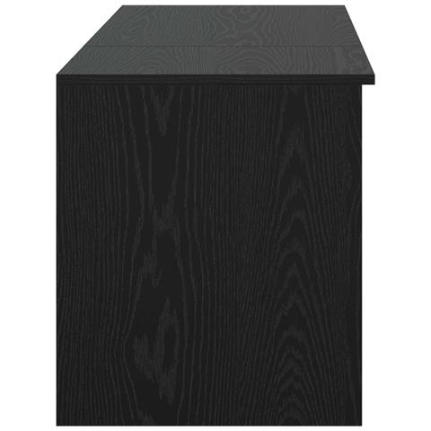 Set di mobili per il bagno 2 pcs Rovere Nero - Foto 8