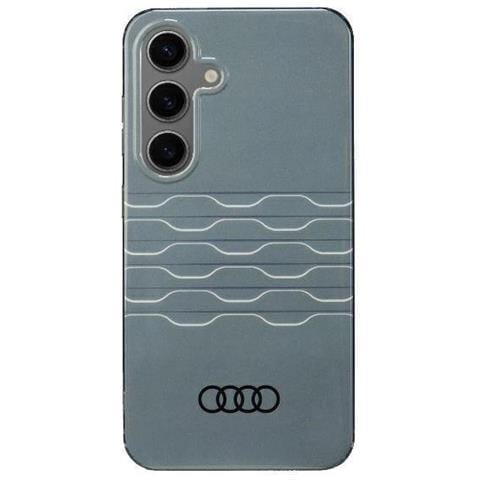 Custodia Per Telefono Audi Con Motivo Geometrico Grigia - Robusta E Alla Moda. - Foto 2
